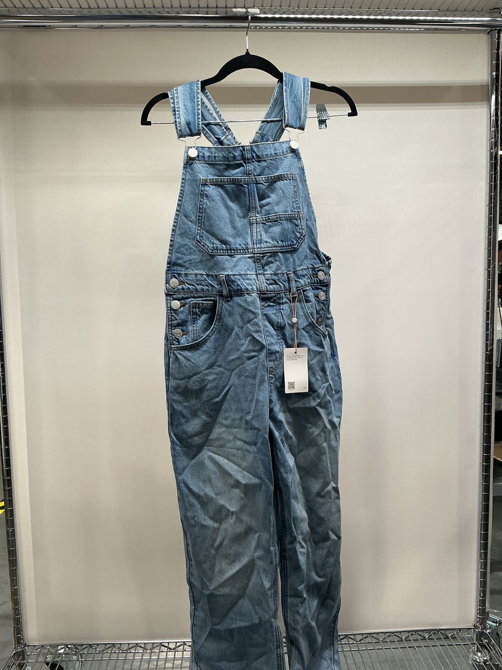 100% Organic Denim Overalls